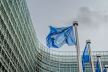 EU zastava isped zgrade evropske komisije