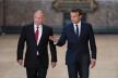 Ruski predsednik Vladimir Putin i francuski predsednik Emanuel Makron