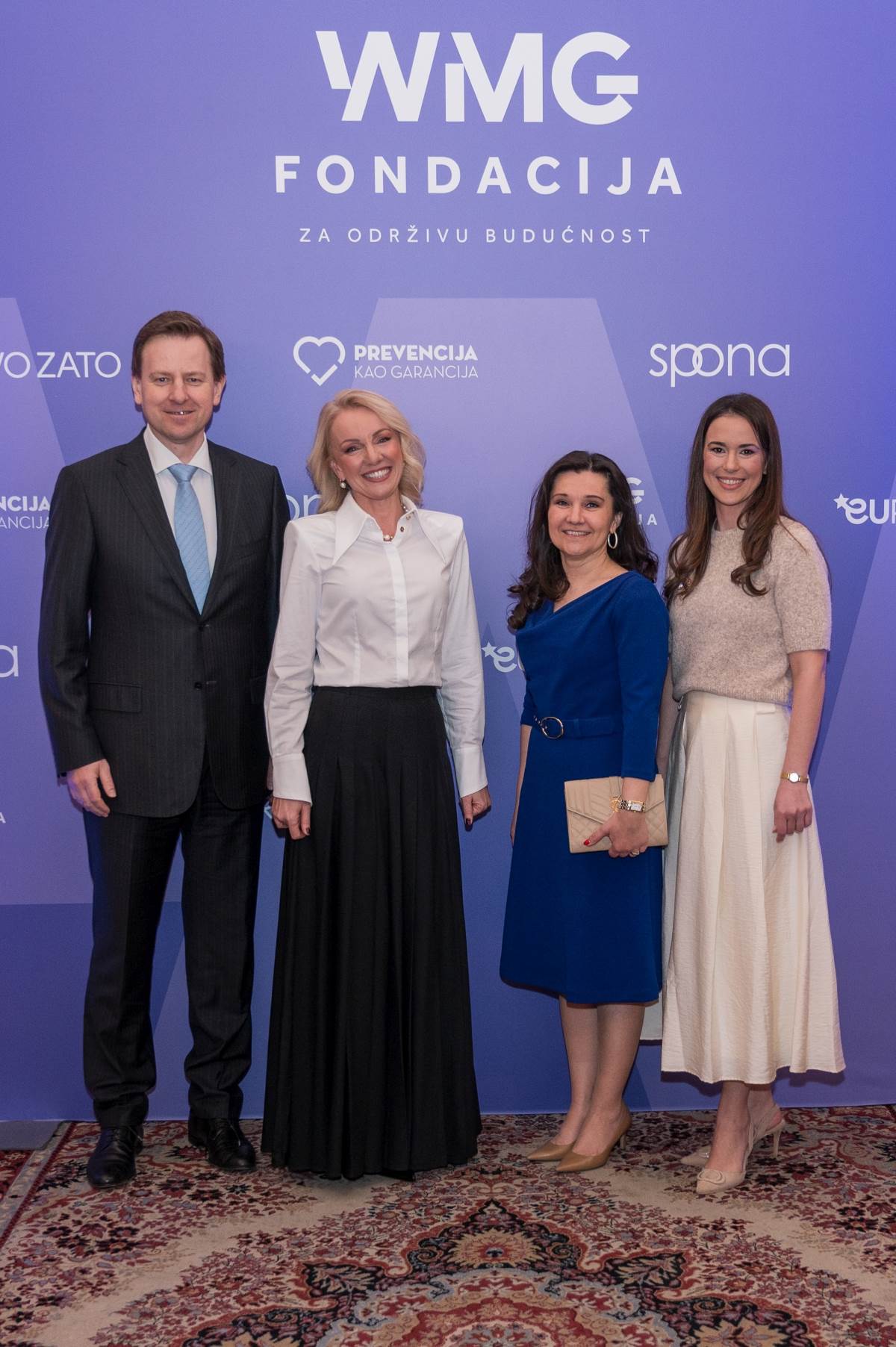 Mihal i Andrea Pavukova, ambasador Slovačke u Srbiji i predsednica International Women's Club-a