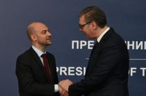 Žan Noel Baro i Aleksandar Vučić