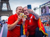 Zorana Arunović i Damir Mikec