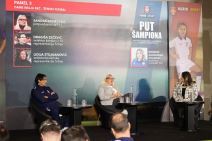 Dragiša Zečević i Sandra Sremčević govore o ženskom fudbalu na konferenciji Put šampiona