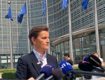 Ana Brnabić u Briselu