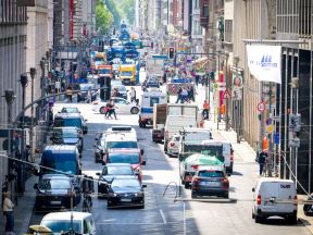 Gužva u saobraćaju na ulicama Berlina