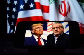 Donald Tramp i Masud Pezeškijan
