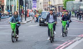 biciklisti u Londonu
