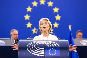 Predsednica Evropske komisije Ursula fon der Lajen