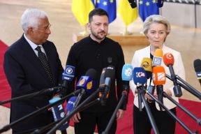 Antonio Kosta, Volodimir Zelenski i Ursula fon der Lajen