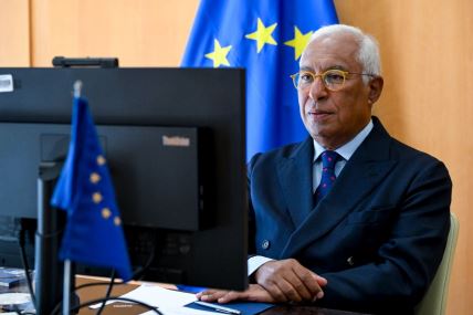 Predsednik Evropskog saveta Antonio Košta prisustvuje onlajn sastanku Koalicije voljnih