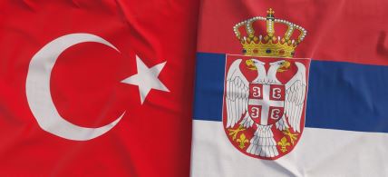 Turska i srpska zastava