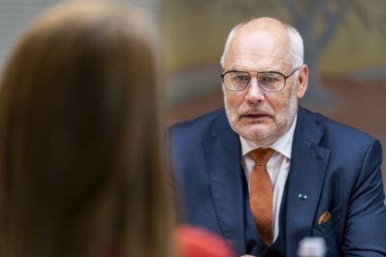Predsednik Estonije Alan Karis