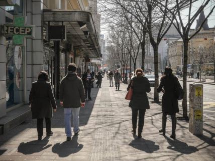 Beograd, ljudi na ulicama grada