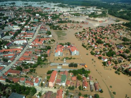 Obrenovac je bio pod vodom tokom majskih poplava 2014.