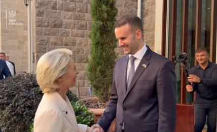 Ursula fon der Lajen Milojko Spajić.jpg