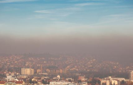 Smog se nadvio nad Valjevom