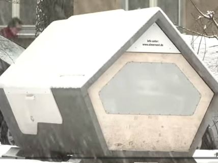 Ulmer nest solarno gnezdo za beskućnike