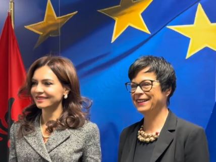 Ministarka za Evropu i spoljne poslove Elisa Spiropali i Marta Kos