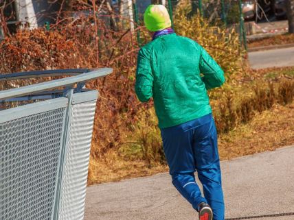 Muškarac koji trči