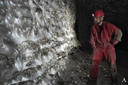 najveća paukova mreža u pećini na granici Albanije i Grčke