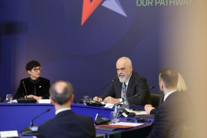 Samit o Planu rasta u Tirani_Marta Kos i Edi Rama