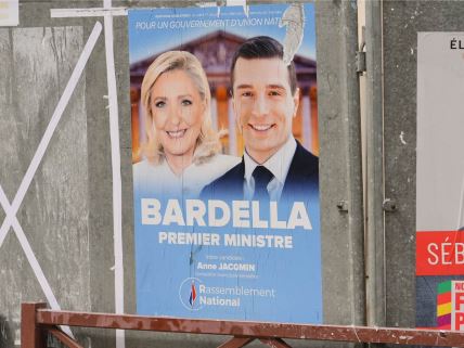 Jordan Bardela i Marin Le Pen