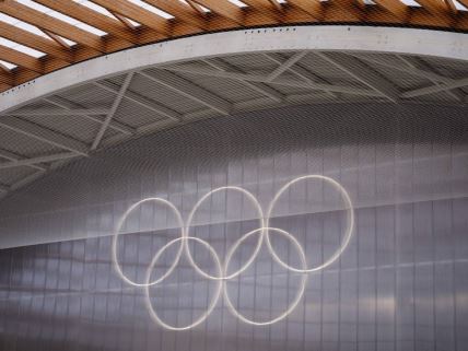Pet krugova koji predstavljaju logo Olimpijskih igara