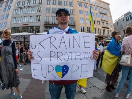 Protesti podrške Ukrajini u Nemačkoj