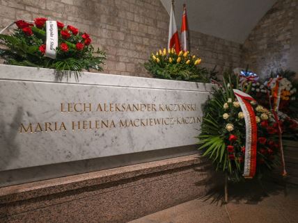 Kripta poginulog poljskog predsednika Leha Kačinskog i njegove supruge