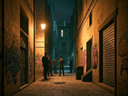 AI generisana ilustracija trgovine drogom