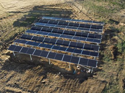 Solarni paneli na farmi Organela u Gornjoj Bukovici