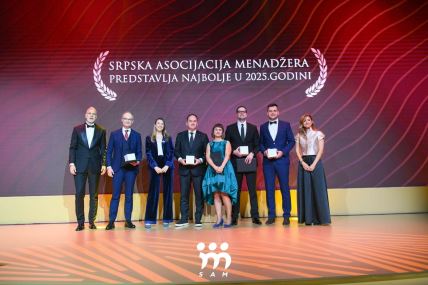 Fotografija svih dobitnika SAM nagrada