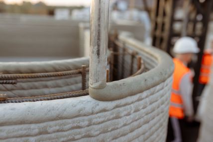 kuća koja se gradi 3D štampom