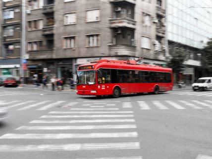 Trolejbus na ulicama Beograda