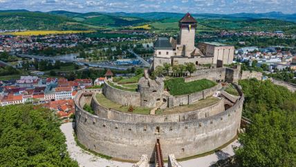 Zamak u Trenčinu u Slovačkoj