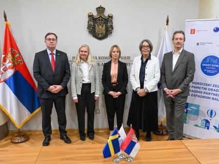 Niklas Lindkvist (Ambasador Finske), Kristin Melsom (Ambasador Norveške), Šarlot Semelin (Ambasador Švedske), Pernile Dele Kardel (Ambasador Danske) i Mihailo Vesović (Zamenik predsed (1).jpg
