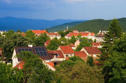solarni paneli na kući u Nikšiću