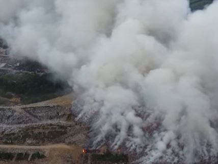 Požar gori na deponiji Duboko
