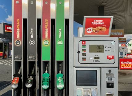 benzinska pumpa u norveškoj