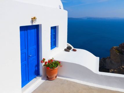 Kuća na grčkom ostrvu Santoriniju