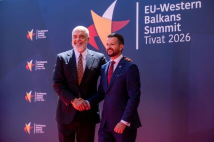 Edi Rama i Jakov Milatović na samitu u Tivtu