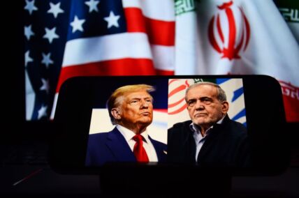 Donald Tramp i Masud Pezeškijan