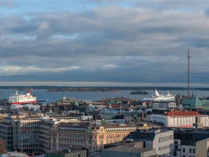 Pogled na finsku prestonicu Helsinki
