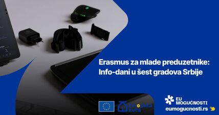 najava info-dana za program Erazmus za mlade preduzetnike