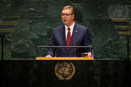 Aleksandar Vučić na Generalnoj skupštini UN u Njujorku