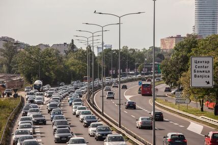 automobili na ulicama Beograda