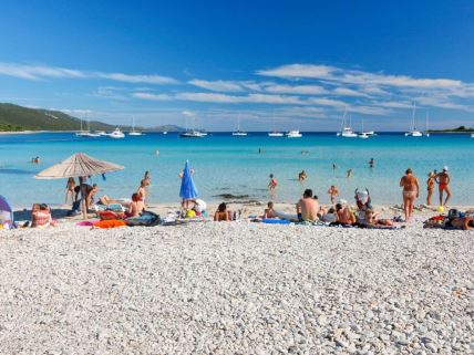 Plaža Sakarun na Dugom otoku, Hrvatska