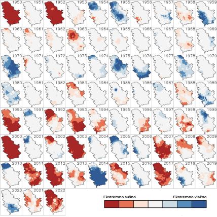 Prikaz suša u avgustu od 1950. do 2022, IZVOR Đurđević et al. (2024).jpg