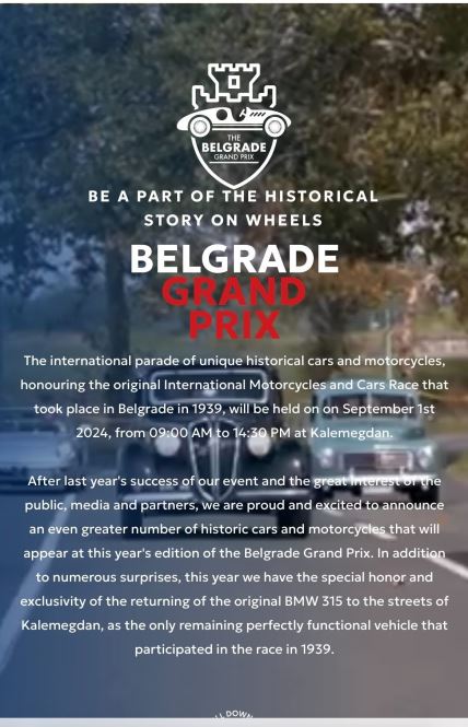 Belgrade Grand Prix 2024