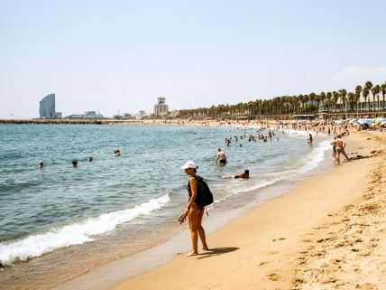 Plaža Barseloneta u Barseloni