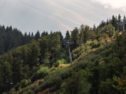 Ski lift na stazi Konjarnik na Staroj planini